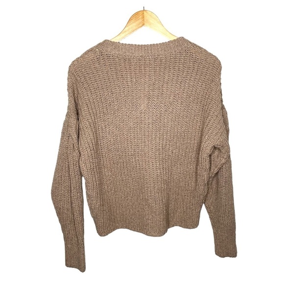 NWT Madewell Pleat-Sleeve Wool Silk Blend Sweater Small - Picture 4 of 14